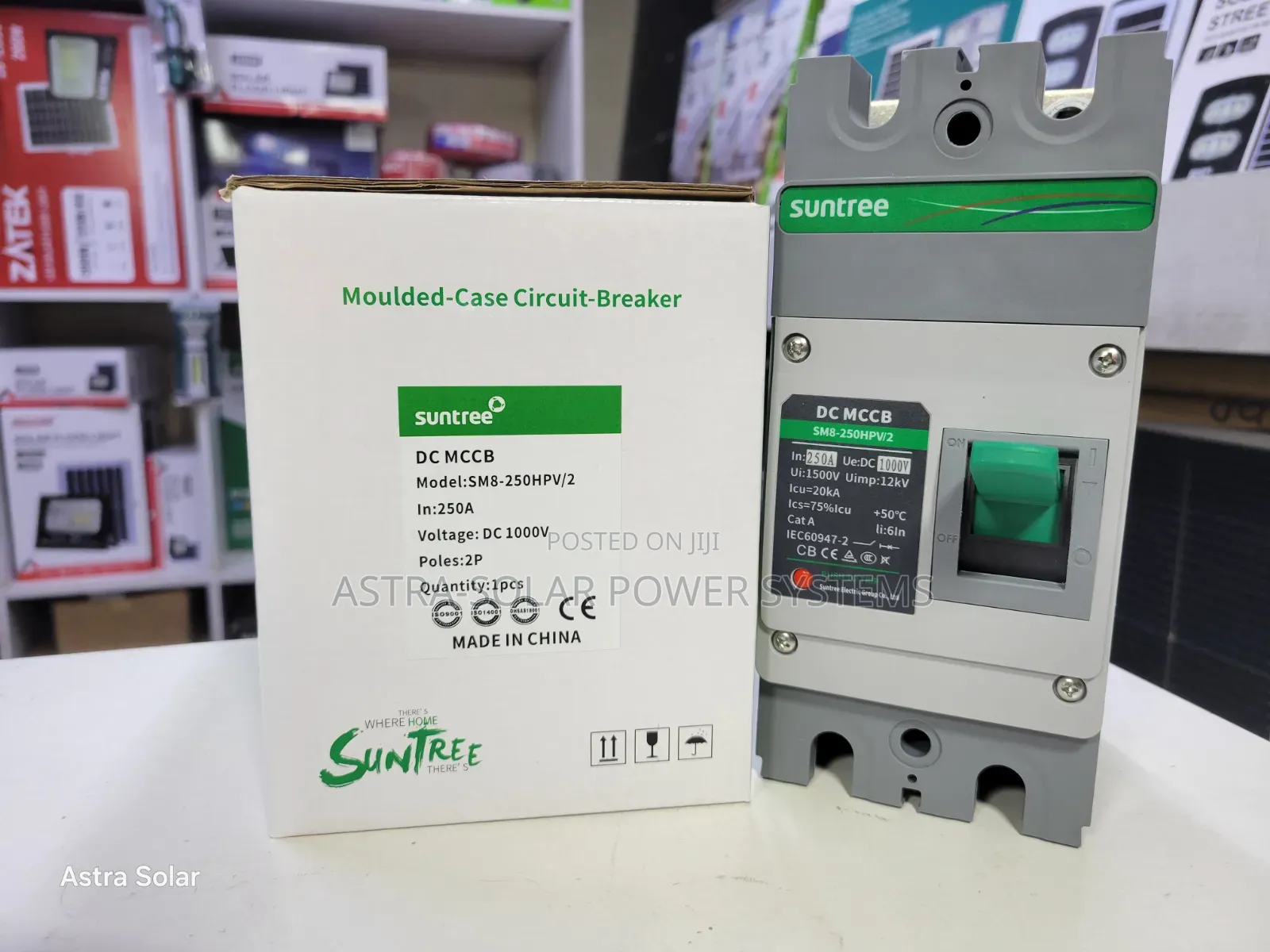 Suntree 250a Moulded-Case Circuit Breaker (Mccb)