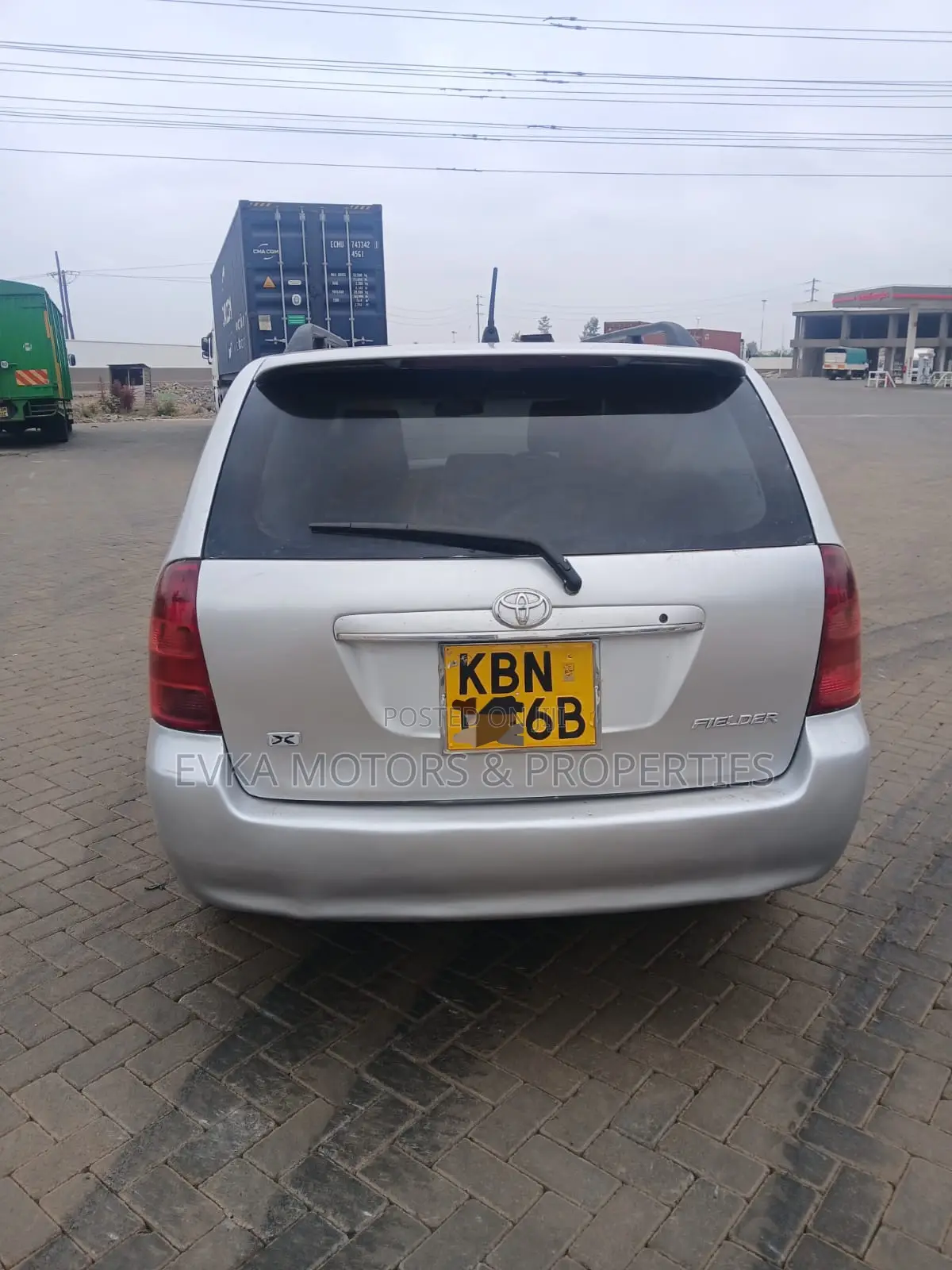 Toyota Corolla Fielder 2005 Silver