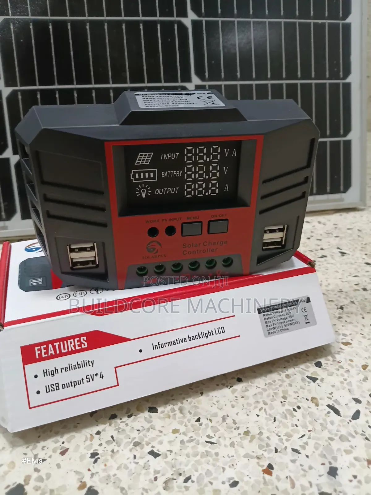 20amps Solar Charge Controller