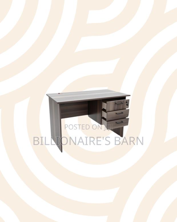 Compact 1.2m Wooden Desk With Drawers for Daily Study and Writing - thumbnail 3