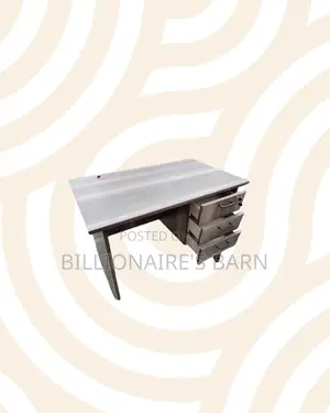 Compact 1.2m Wooden Desk With Drawers for Daily Study and Writing