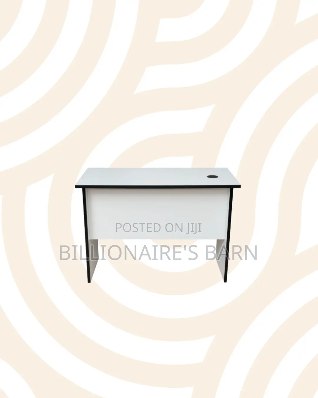 Compact 1.2m Wooden Desk With Drawers for Daily Paperwork and Tasks