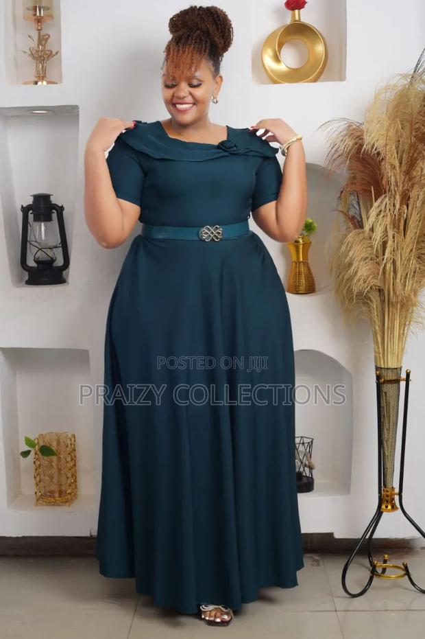 Royal Elegance Maxi Dress