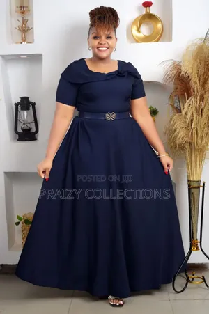 Royal Elegance Maxi Dress