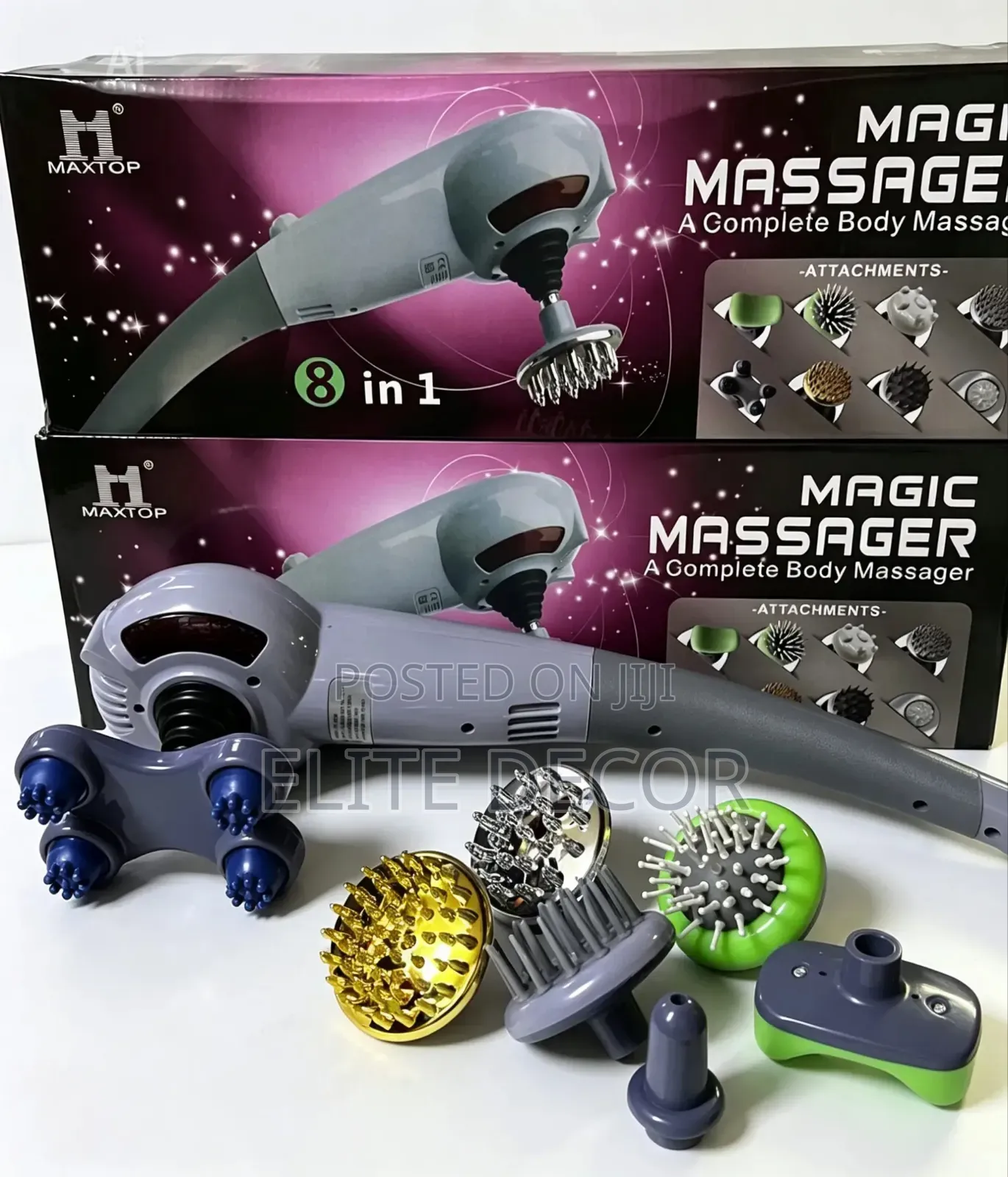 8-in-1 – Full Body Electric Massage Machine Muscle Relaxation