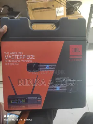 JBL Entertainment Urx9900 Professional Wireless Uhf Microphone System