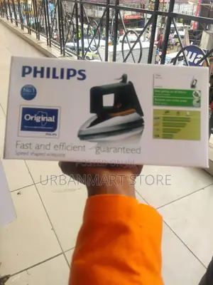 Philips Dry Iron With Non-Stick Soleplate
