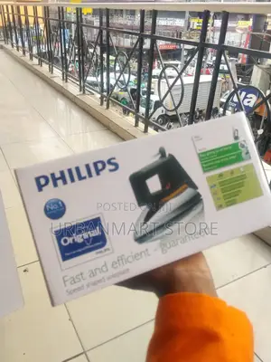 Philips Dry Iron With Non-Stick Soleplate