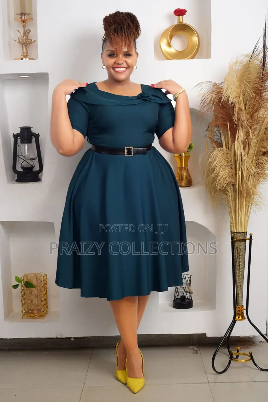 Royal Grace Fit Flare Dress