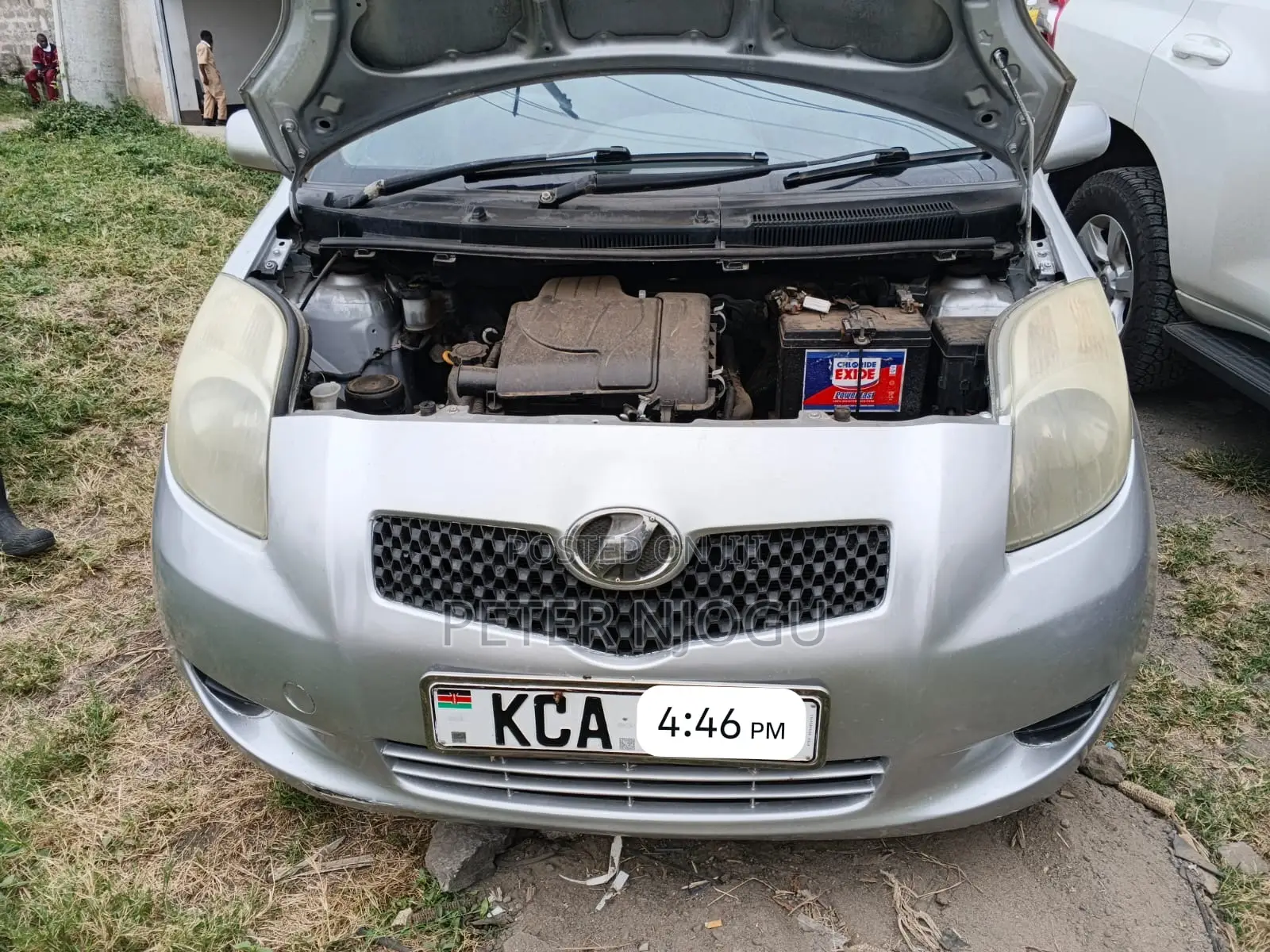 Toyota Vitz 2008 Gray
