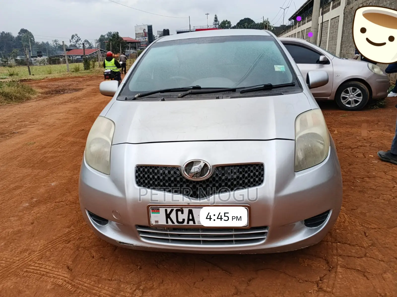 Toyota Vitz 2008 Gray