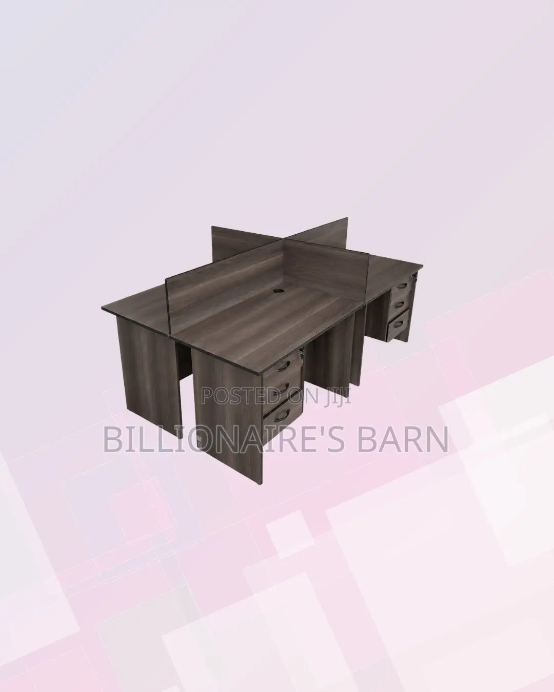 Practical 0.9m Partition Wooden Bullpen Desk for Daily Study Sessions