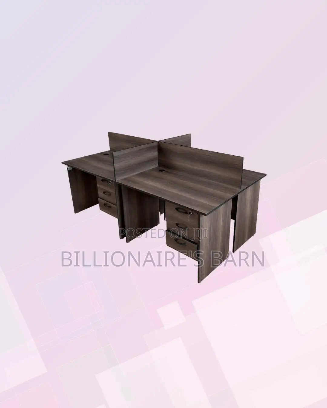 Practical 0.9m Partition Wooden Bullpen Desk for Daily Study Sessions