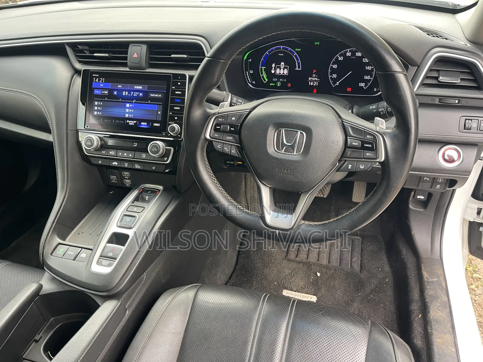 Honda Insight 2019 White