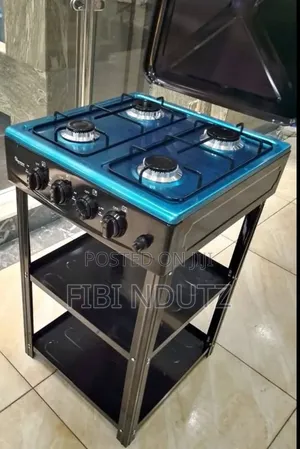 4 Burners With Shelves Ramtons Standing Cooker/Ramtons Standing Cooker