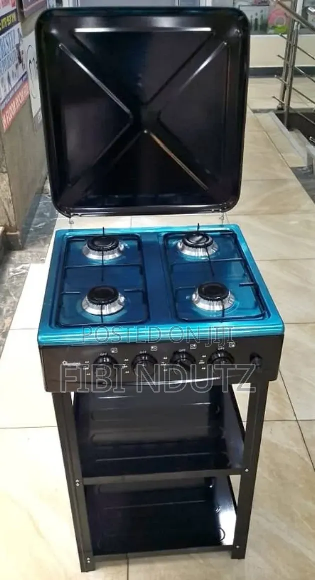 4 Burners With Shelves Ramtons Standing Cooker/Ramtons Standing Cooker