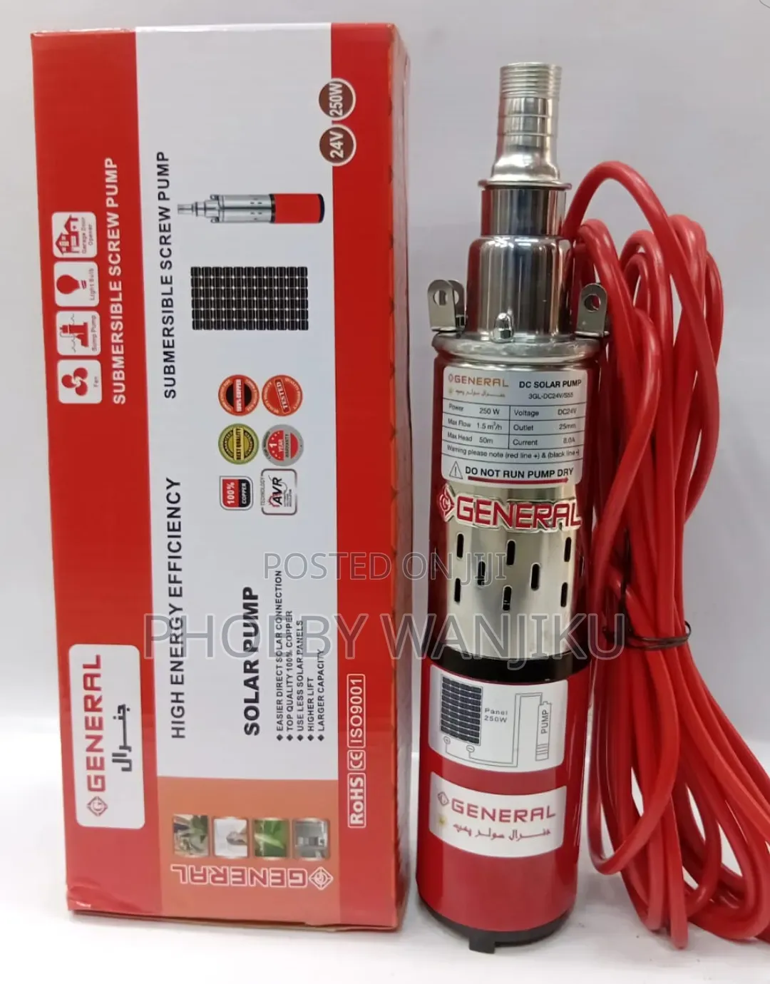 Submersible Solar Water Pump/High Energy Efficiency Pump