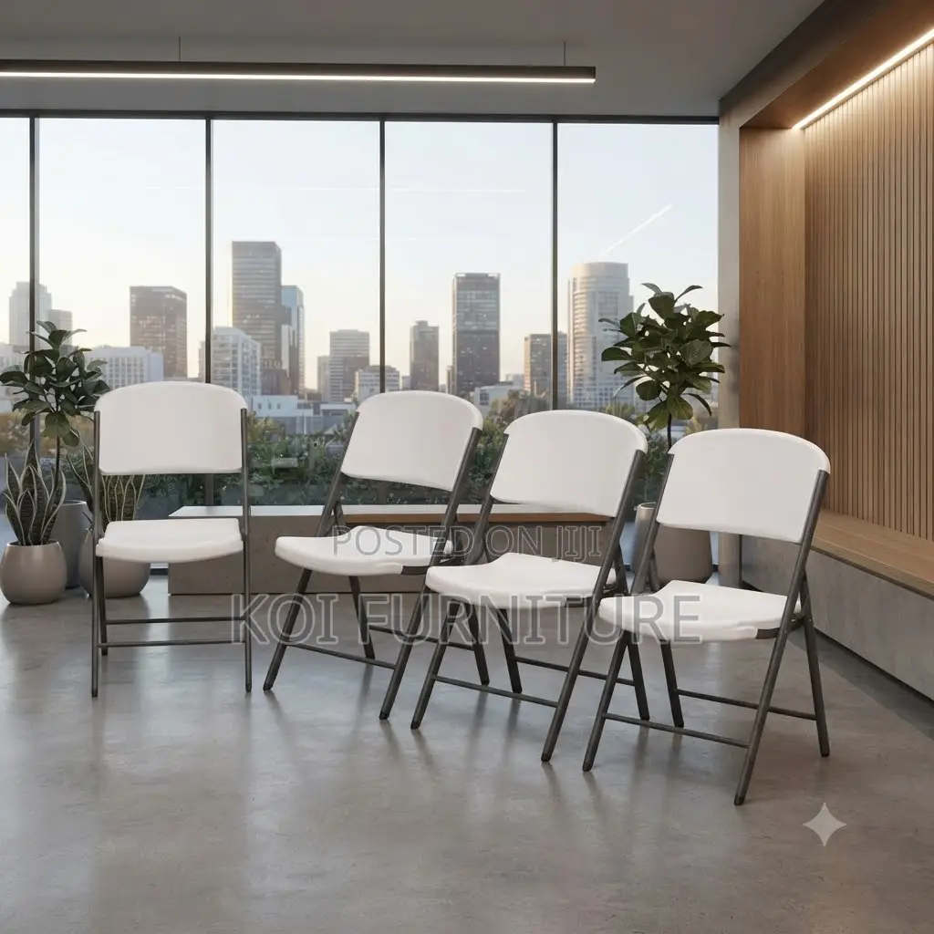 Office Chairs; Patio White Foldable Training Home Office Chairs