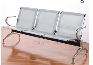 3-Link Non-Padded Waiting Bench