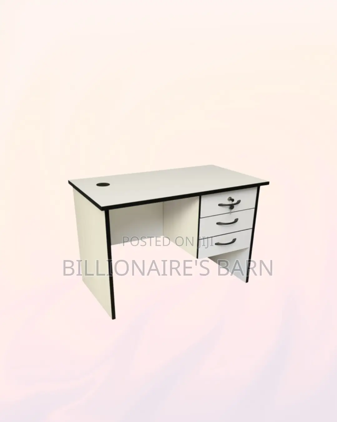 Compact 0.9m Wooden Desk for Daily Paperwork and Tasks