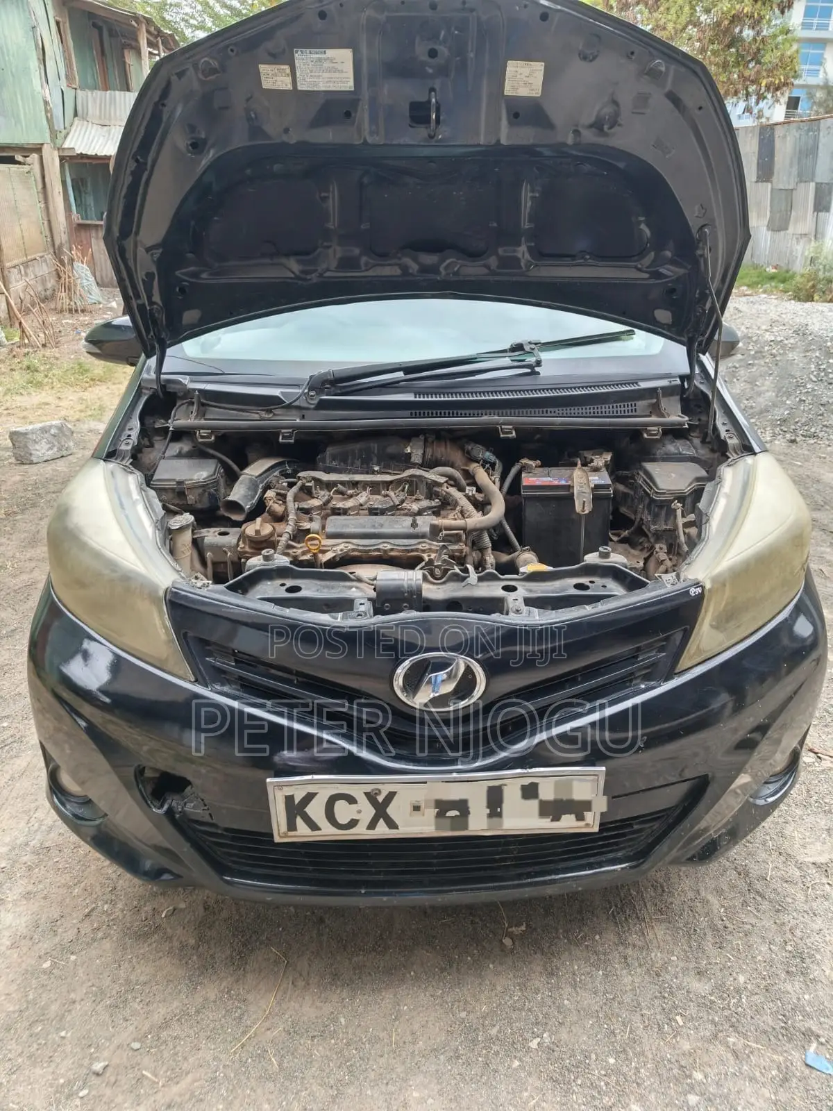 Toyota Vitz 2013 Black
