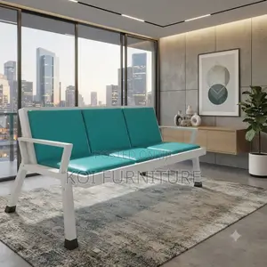 Office Bench; Three Seaters Up-Holstered Office Receptions Bench