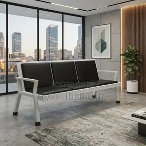 Office Bench; Three Seaters Up-Holstered Office Receptions Bench