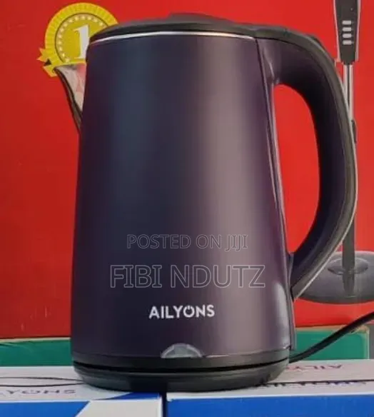 Black 2.2 Litres Ailyons Kettle/2.2l Kettle