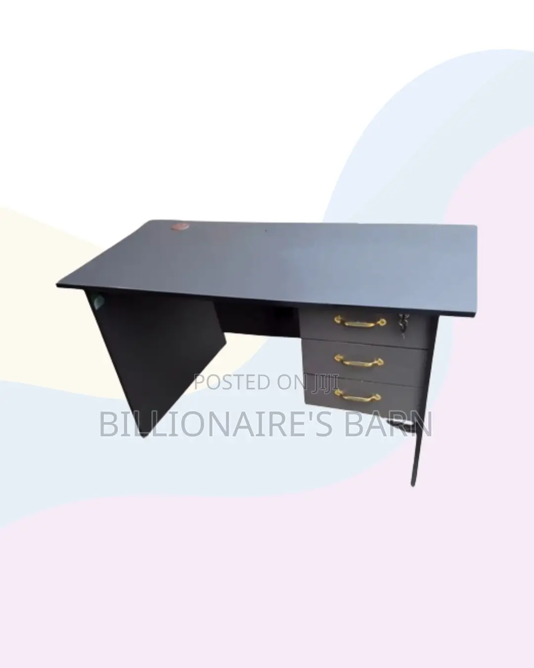 Compact 1m Wooden Desk for Comfortable Home Study Areas