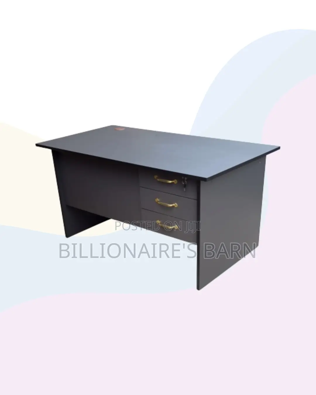 Compact 1m Wooden Desk for Comfortable Home Study Areas