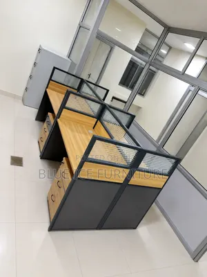 Brown 4-Way Workstation