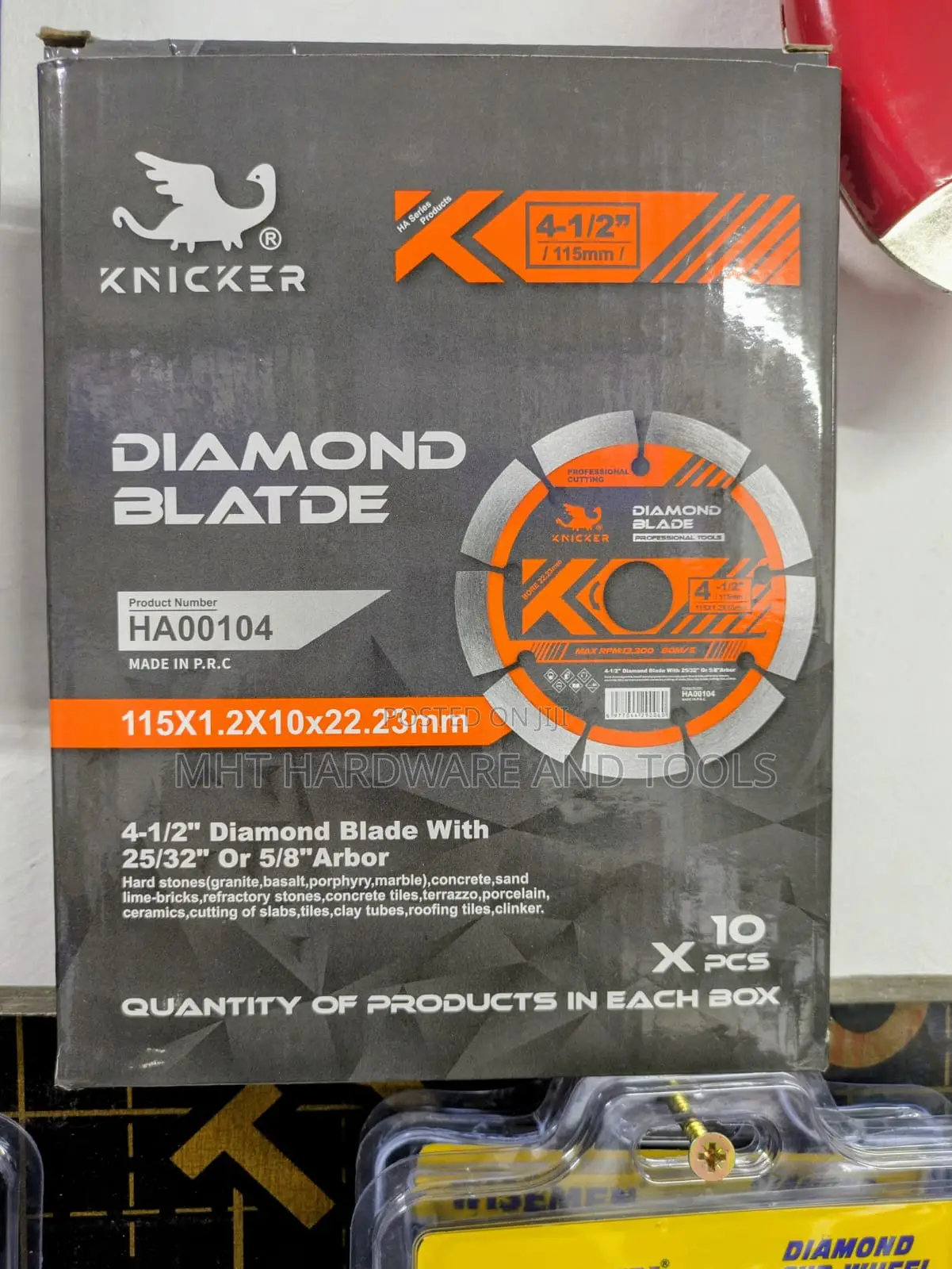 Diamond Blade 4.5" (Knicker)