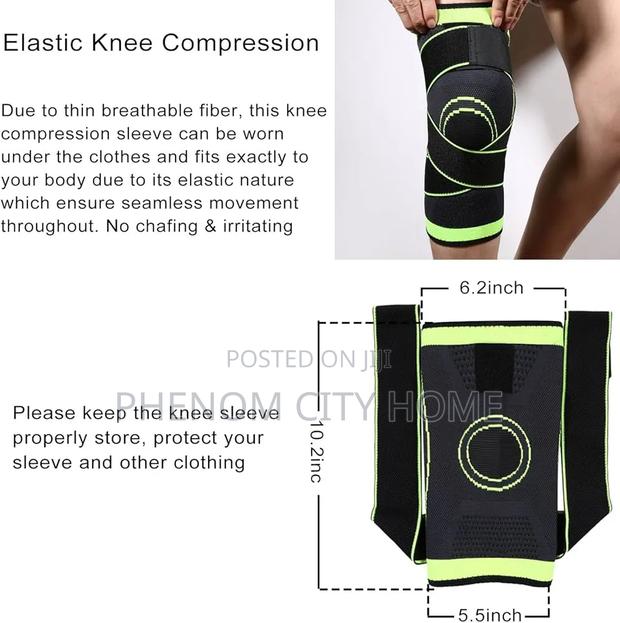 Single Knee Support Compression Sleeve - thumbnail 2