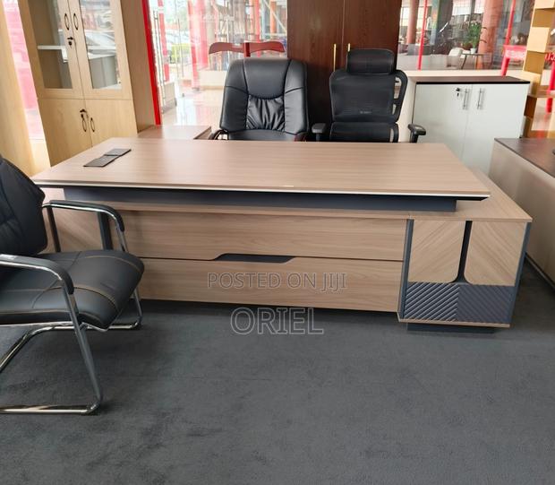 Office Desk : 2.4m L-Shaped Desk - thumbnail 8