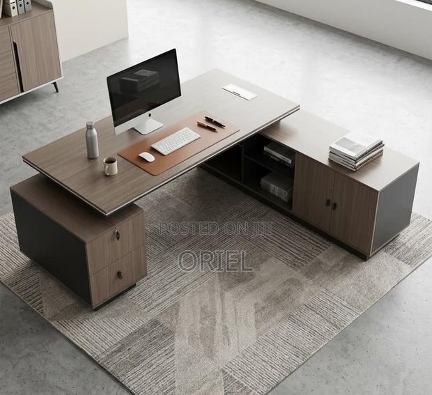 Office Desk : 2.4m L-Shaped Desk - thumbnail 7