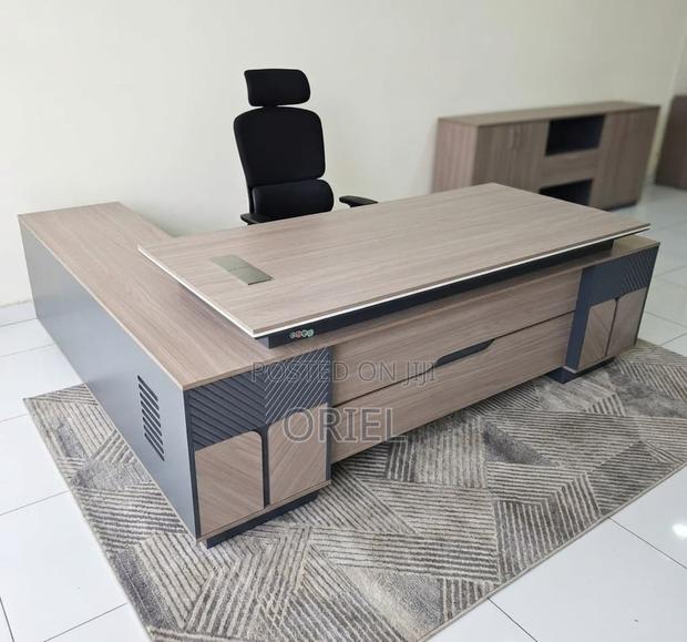 Office Desk : 2.4m L-Shaped Desk - thumbnail 10