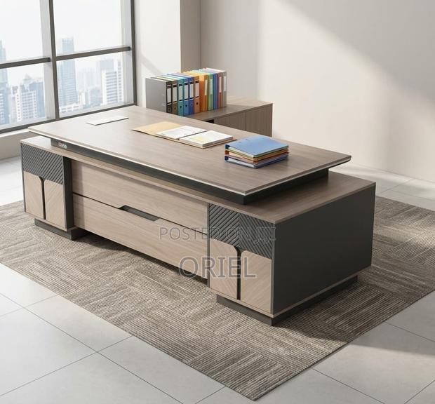 Office Desk : 2.4m L-Shaped Desk - thumbnail 11