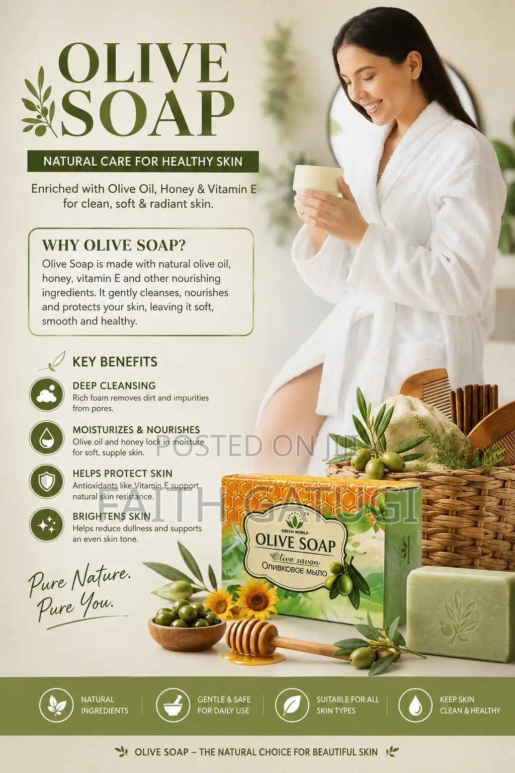 Organic Olive Soap