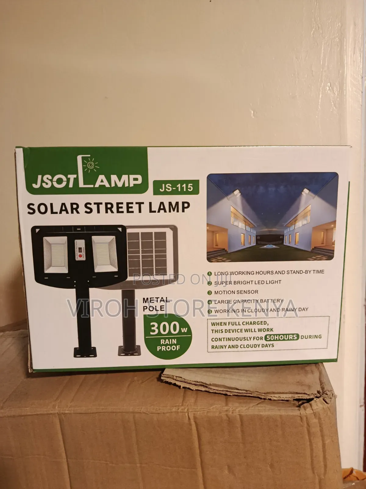 300 Watts Solar Street Lights