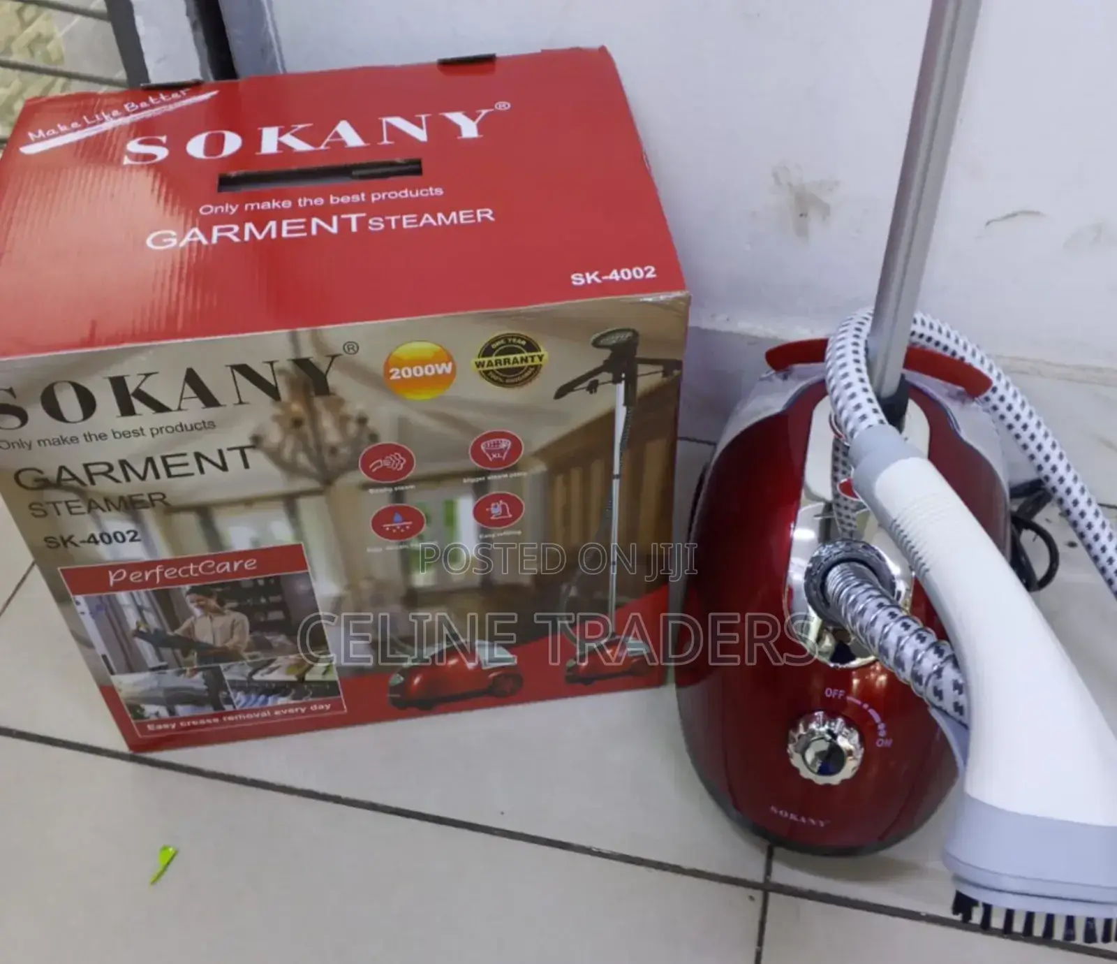 Sokany Garment Steamer With Hanger Stand