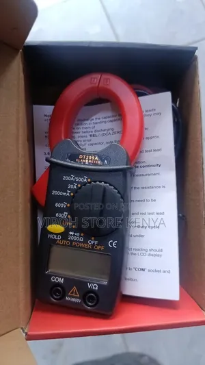Palm Size Clamp Multimeter Dt399a Digital Multimeter