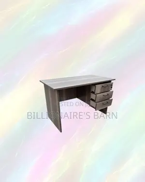 Compact 1.2m Wooden Desk With Drawers for Simple Home Office Use