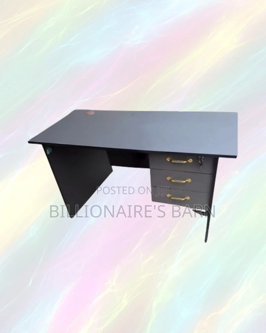 Compact 1.2m Wooden Desk With Drawers - Dedicated Laptop Work Sessions