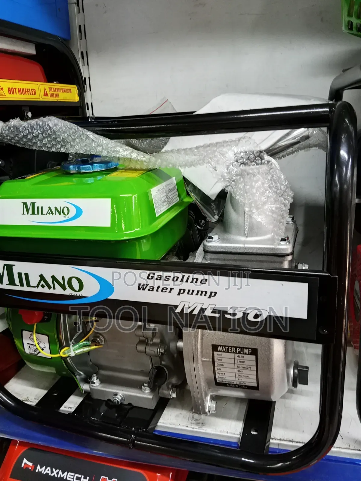 8.0hp Milano Gasoline Pump/Water Pump