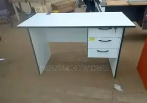 Computer Desk With 3-Drawer Cabinet