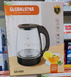 1.8litres Glass Globestar Kettle/Glass Kettle