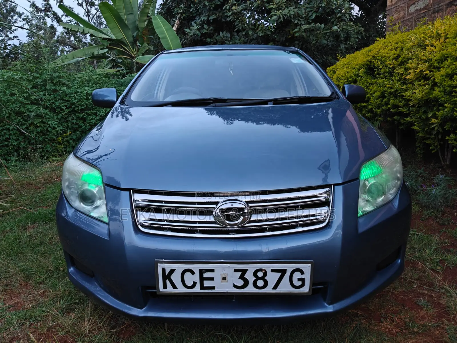 Toyota Axio 2008 Blue