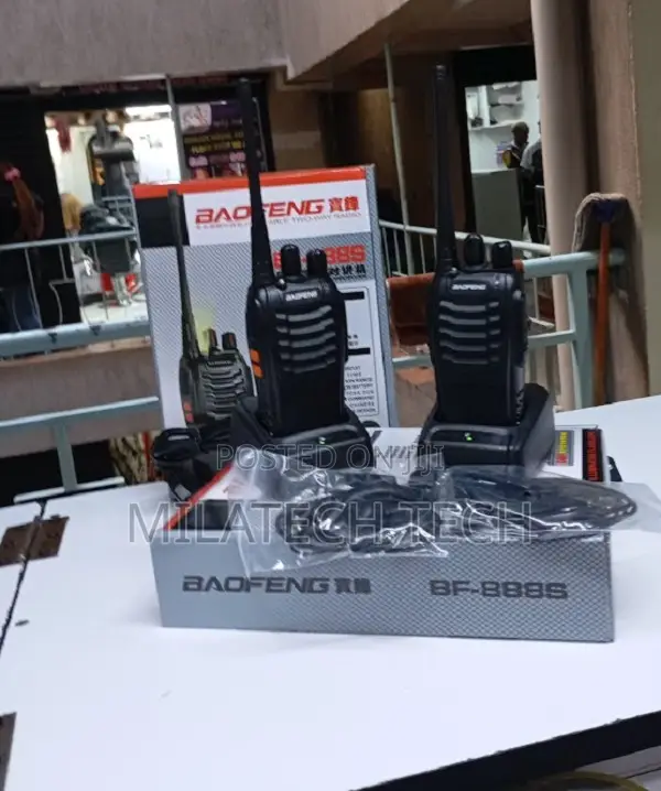 Baofeng Bf-888s Twin Pack Long Range Walkie Talkies