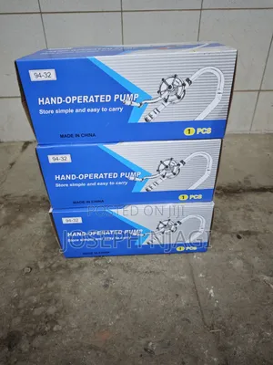 Hand-Operated Pump in Stock