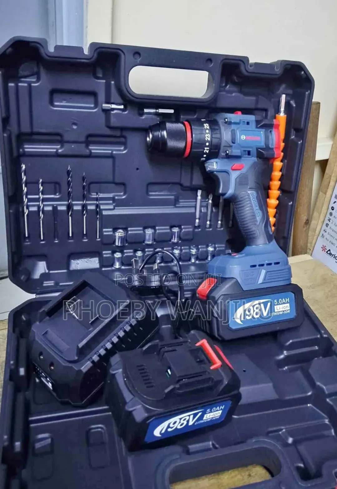 Commercial Bosch Brushless Drill/Bosch Rechargeable Drill